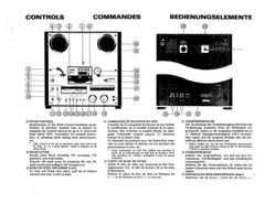 AKAI GX-625 Reel to Reel Tape Recorder OWNER&rsquo;S MANUAL and SERVICE MANUAL