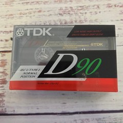 Vintage Cassette Tape Lot Maxwell XLII 90 High Bias + TDK D90 Sealed (3pack)