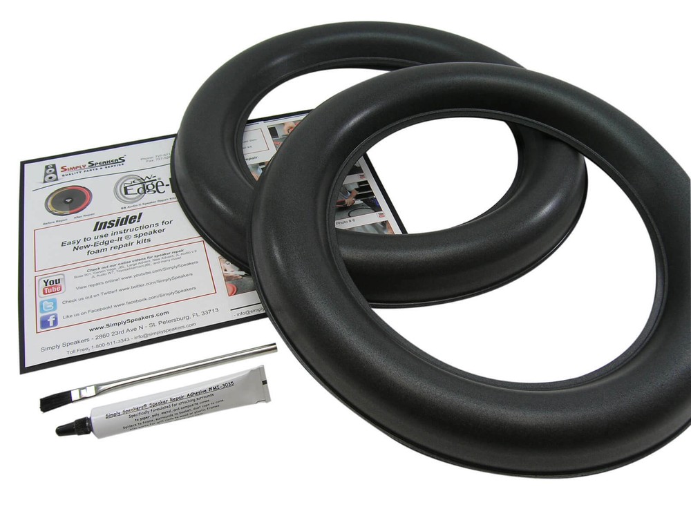 JL Audio 13W7D1.5 13W7 Subwoofer 13.5&Prime; Speaker Foam Edge Repair Kit (Pair)