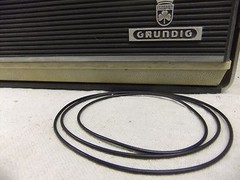 Reel to Reel player belt for GRUNDIG TK24 TK25 tape player – 3 belts