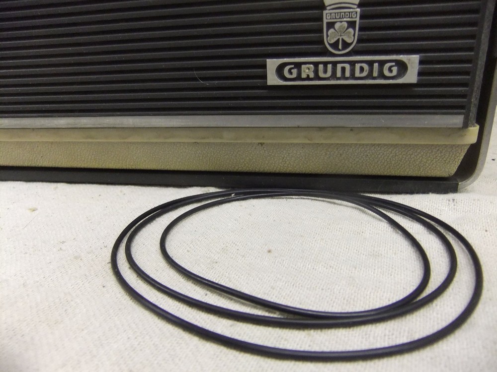 Reel to Reel player belt for GRUNDIG TK24 TK25 tape player – 3 belts