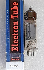 6BM8 unbranded Blackburn code Vacuum Tube C, TV-7D Tested – will combine ship