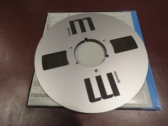 MAXELL 35-180 UD REEL TO REEL Tape 10.5&Prime; METAL REEL