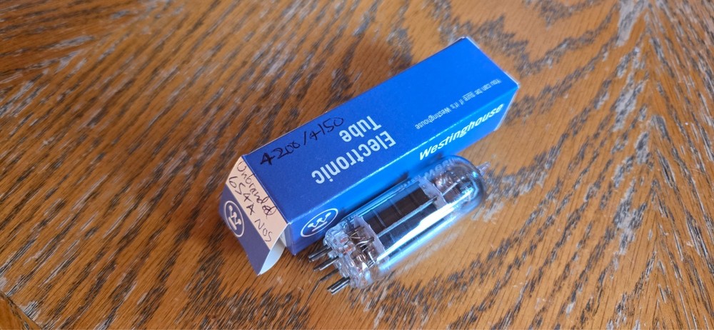 Unbranded NOS 6S4A Vacuum Tube Tested