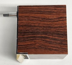 Vintage Realistic Weatheradio 12-181B Cube Weather Radio 4” Woodgrain TESTED