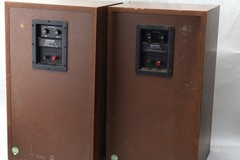 Pioneer HPM-60 Floor Standing Speakers Pair Walnut Cabinets 4-Way Vintage Hi-Fi