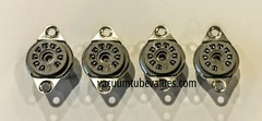 BELTON Micalex 9 pin Tube Sockets Bottom Mount 4 PCS for McIntosh MC60 ST9-601