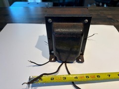 unknown manufacture vintage transformer 1940&rsquo;s -50&rsquo;s ?
