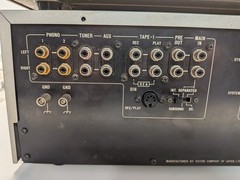 JVC JA-S77 integrated AMPLIFIER + JT-V77 Tuner PARTS REPAIR RESTORE *AS/IS* VTG