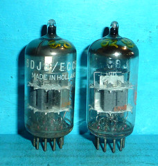 2 Amperex Holland 6DJ8 / ECC88 Tubes for RCA Matched D/C&rsquo;s Tested`