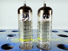Closely Matched Pair Philips EL84 6BQ5 Code rX3 X9C Tested Good Tube