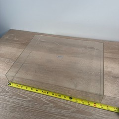CRACKED Pioneer PL-518 Turntable Dust Cover Part Out
