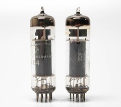 Matched Pair of Telefunken 6BQ5 EL84 Tubes — KT3