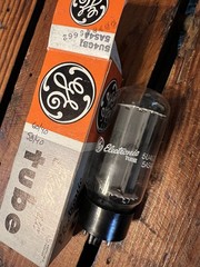Vintage GE USA 5U4GB / 5AS4A Tube NOS