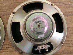 PAIR Unbranded 8&Prime; OD 8Ω 50watt Sub Woofer Midrange Speaker 310015 NICE!