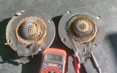 Vintage AR3 AR3A AR5 Acoustic Research Midrange Mid Drivers Speakers Pair 1971