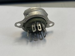 9 Pin tube sockets original new old stock