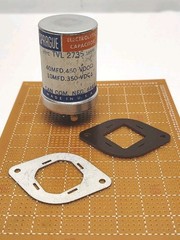 Sprague TVL-2735 TWIST-LOK®LYTIC NOS Can Capcitor 40-10 MF 450-350 WVDC