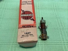 Miller 1447 FM Antenna Coil 88-108mHz