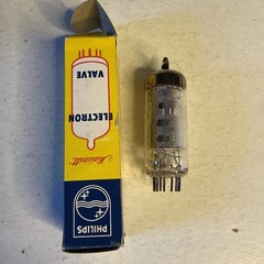 ECH80 / 6AN7 / 6AN7A MINIWATT Tube Philips NOS Made In Australia Tu3 T20