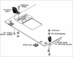 Heathkit 261-13 Plastic Foot