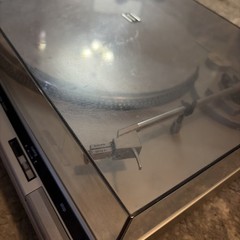 Vintage Technics SL-B20 Turntable Shure DT15 P Cartridge, New Belt & Cord, Works
