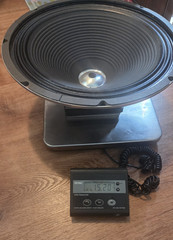 Vtg Ceramic 15&Prime; Speaker CTS 4 Ohm 40 Watt 1971 Tube Amp Guitar Amp Woofer