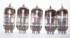 Lot of (20) GE 6BQ7A tubes,radio,amplifier,twin triode,6BQ7,6BZ7,6BS8,ECC180