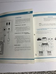 Pioneer SR-202 Reverberation Amplifier Service Manual Very Rare
