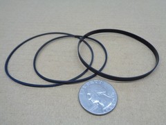3 BELTS for TEAC A300 A-300 CASSETTE deck PLAYER (3 NEW BELTS)