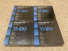 Maxell UD 35-180 N Professional Grade Tape NOS 10.5 (1) new.