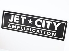 Jet City AMPLIFICATION badge Sticker Decal DIY waterproof 152mm(5.98&Prime;X44mm(1.73&Prime;
