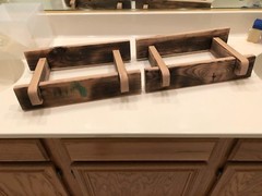 Custom Made Oiled Red Oak Speaker Stands for Klipsch Heresy All Models