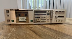 Vintage Marantz SD 530 champagne-gold Digital Monitor Auto Reverse Cassette Deck
