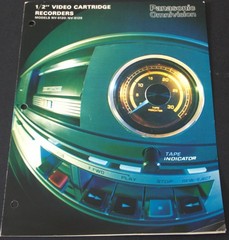 Panasonic Omnivision 1/2&Prime; Video Cartridge Recorders Brochure – Mid-1970s. EIAJ