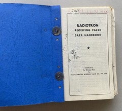 1940s Radiotron Valve Data Handbook & Loose Pages – AWV Australia Collectable