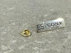 Sony ES Gold Tie Lapel Pin -Brand New Limited Edition “Since 1965” – 1.5” Width
