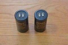 Pioneer SA-7700 New 15000 uf 63v Kemet Main Filter Capacitors EXACT FIT 40mm