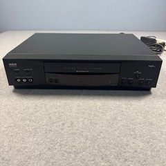 Vintage and Rare RCA VHS Player, RCA Controller Included. TESTED & WORKING!