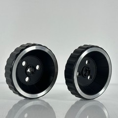 Rare Original Genuine Technics Reel NAB Hub Adapters Hold Down (Pair)