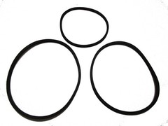 NEW (3) BELTS FOR PIONEER CT-F6262 CT-F7272 CT-F7070 CT-6060 With Tracking #