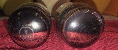 Pair Tung-Sol 6528A Industrial Power Vacuum Tubes USA Vintage Tube Lot of 2…