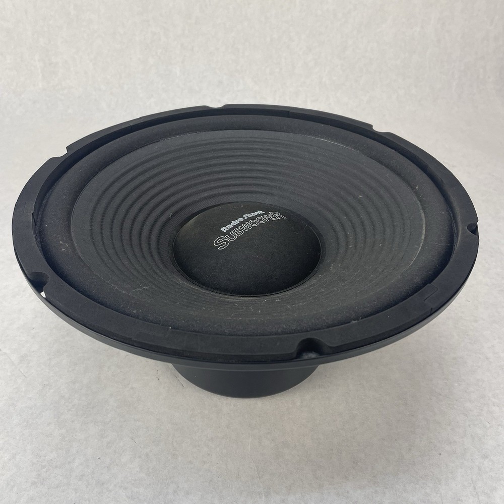 Radioshack 40-1350A Woofer 10&Prime; – Tested Working – Vintage Radio Shack Speaker