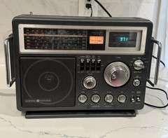 General Electric GE 7-2990A Short Wave FM/AM Radio | TESTED & WORKING