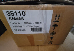 (Lot of 20) RMG SM468 1/4&Prime; x 600&prime; Analog Recording Tape – 5&Prime; Plastic Reel w/Box