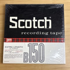 SCOTCH Magnetic B150 Blank Reel To Reel 7” Tape 1/4” x 1800 Ft New Sealed