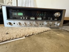Sansui 7070 Vintage Stereo Receiver Wood Silver Face Analog Original Survivor!