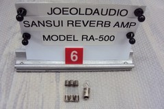 SANSUI Reverb Amp Model RA-500 Replacement Lamp Kit. All Lamps Are New