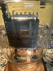 RCA 833A Electron Power Vacuum Tube With Lexan Base For Display