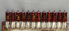 Lot of 12 Z573M WF RFT German Numerical Indicator Nixie Clock Tubes
